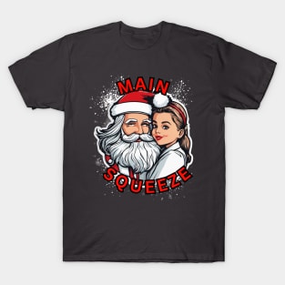 Mommie and Santa T-Shirt